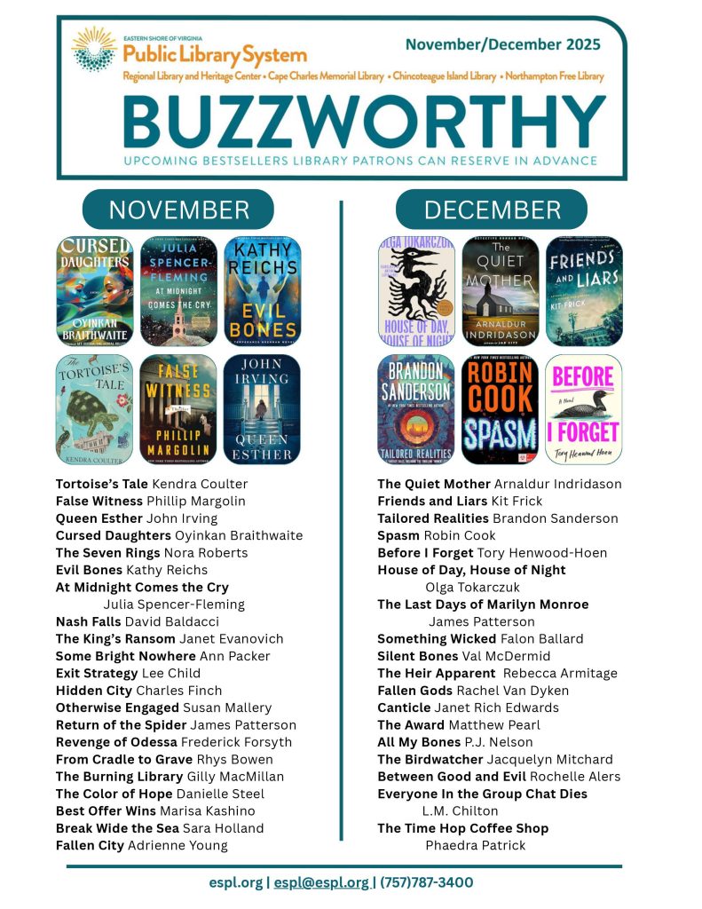 A list of upcoming bestselling books publishing in November and December 2025. Includes twelve cover images of featured titles.